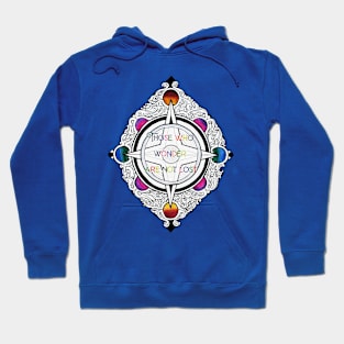 Compass Doodle Hoodie